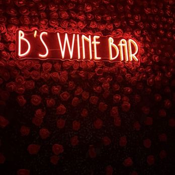B's Wine Bar - Signage - Wine Bars Near Me - Missouri City, Texas