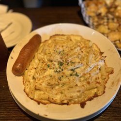 Brick And Forge Taproom - "Fettuccine Alfredo pasta" really penne pasta and husband didn't like the chicken.