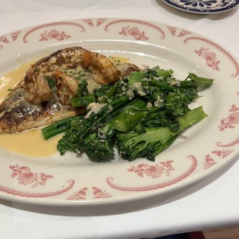 Bond 45 - Fish and broccoli - Italian Near Me - Oxon Hill, Maryland