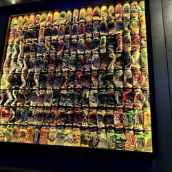 Cambie Bar & Grill - Beer can art
