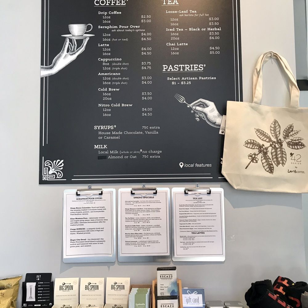 Larry's Coffee - Menu and local products for sale~ - Coffee Roasteries Near Me - Raleigh, North Carolina Larry's Coffee - Menu and local products for sale~ - Coffee Roasteries Near Me - Raleigh, North Carolina