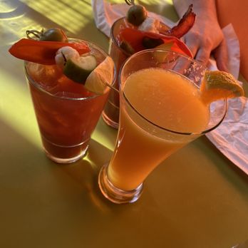 Snooze, an A.M. Eatery - Mmm mmm mimosa and Bone Broth Bloody Marys - Breakfast & Brunch Near Me - Boulder, Colorado
