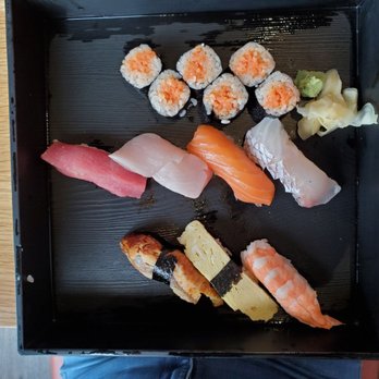 Sushi Taro - sushi tray w/ spicy tuna roll - Sushi Bars Near Me - Washington, DC, District of Columbia Sushi Taro - sushi tray w/ spicy tuna roll - Sushi Bars Near Me - Washington, DC, District of Columbia
