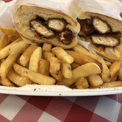 Dj Deli - Fat Cat. Great sandwich. Best I've ever tasted!!!!