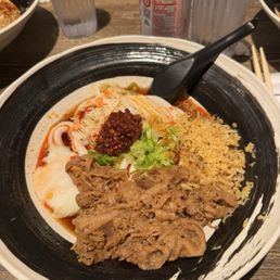 Spicy Cold Niku Udon Spicy Cold Niku Udon
