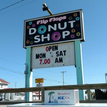 Flip Flops Donut Shop - Donuts Near Me - Emerald Isle, North Carolina