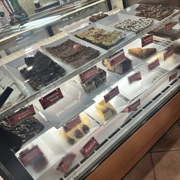 Dessert selection