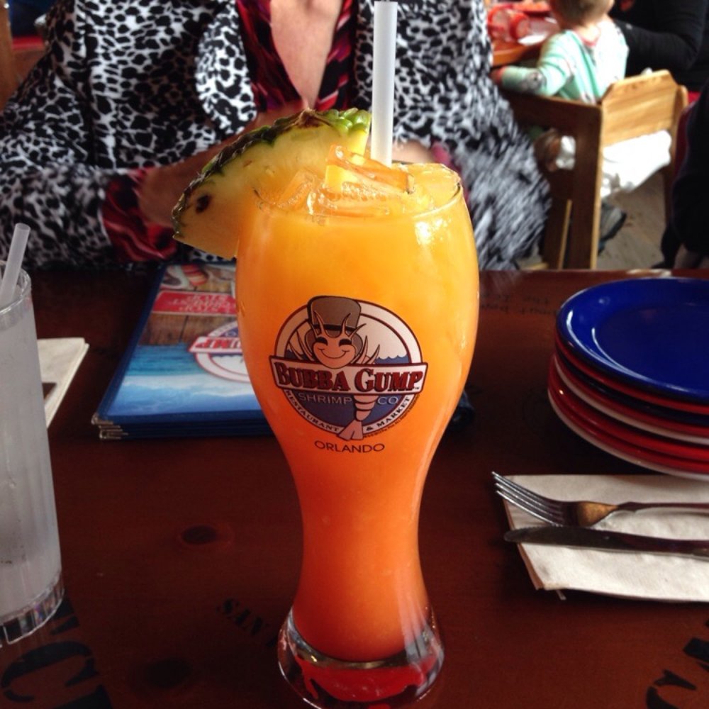 Bubba Gump Shrimp - $9 Starboard drink. Tasty. - Seafood Near Me - Orlando, Florida