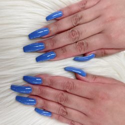 KC Lovely Nails - Full set with gel color and chrom