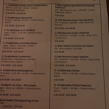 Craftbeer Corner Coeln - Menu - Bars Near Me - Cologne, NW
