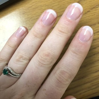 Lena Gel Nails and Spa - Gel manicure w/ American style polish - Nail Salons Near Me - Yucca Valley, California