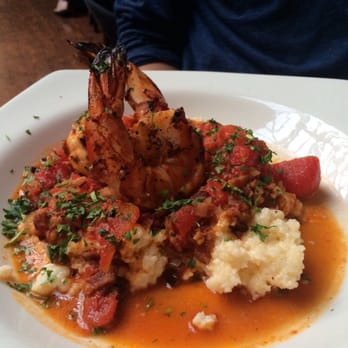 DaVinci Ristorante - Giant spicy prawns with polenta - Italian Near Me - Salem, Oregon DaVinci Ristorante - Giant spicy prawns with polenta - Italian Near Me - Salem, Oregon