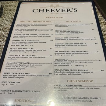 Cheever's Cafe - Simple menu - New American Near Me - Oklahoma City, Oklahoma Cheever's Cafe - Simple menu - New American Near Me - Oklahoma City, Oklahoma