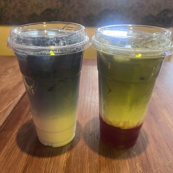 Chamos Kitchen - Butterfly bliss and Strawberry matcha milk tea - Latin American Near Me - Woodland, California Chamos Kitchen - Butterfly bliss and Strawberry matcha milk tea - Latin American Near Me - Woodland, California