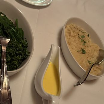 Ciera Steak + Chophouse - Broccolini and roasted garlic Yukon gold mash - Steakhouses Near Me - Stateline, Nevada