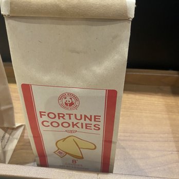 Panda Express - They sell a bag of their tiny (8) fortune cookies. - Chinese Near Me - Kailua, Hawaii Panda Express - They sell a bag of their tiny (8) fortune cookies. - Chinese Near Me - Kailua, Hawaii