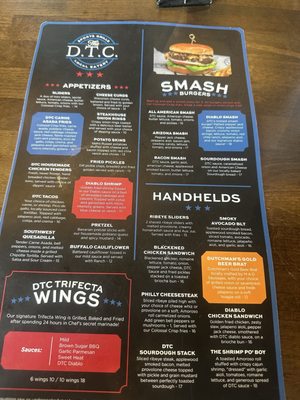 Menu photo 2 DTC Sports Grille Chandler, AZ Menu photo 2 DTC Sports Grille Chandler, AZ