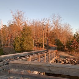 Trail to fishing dock