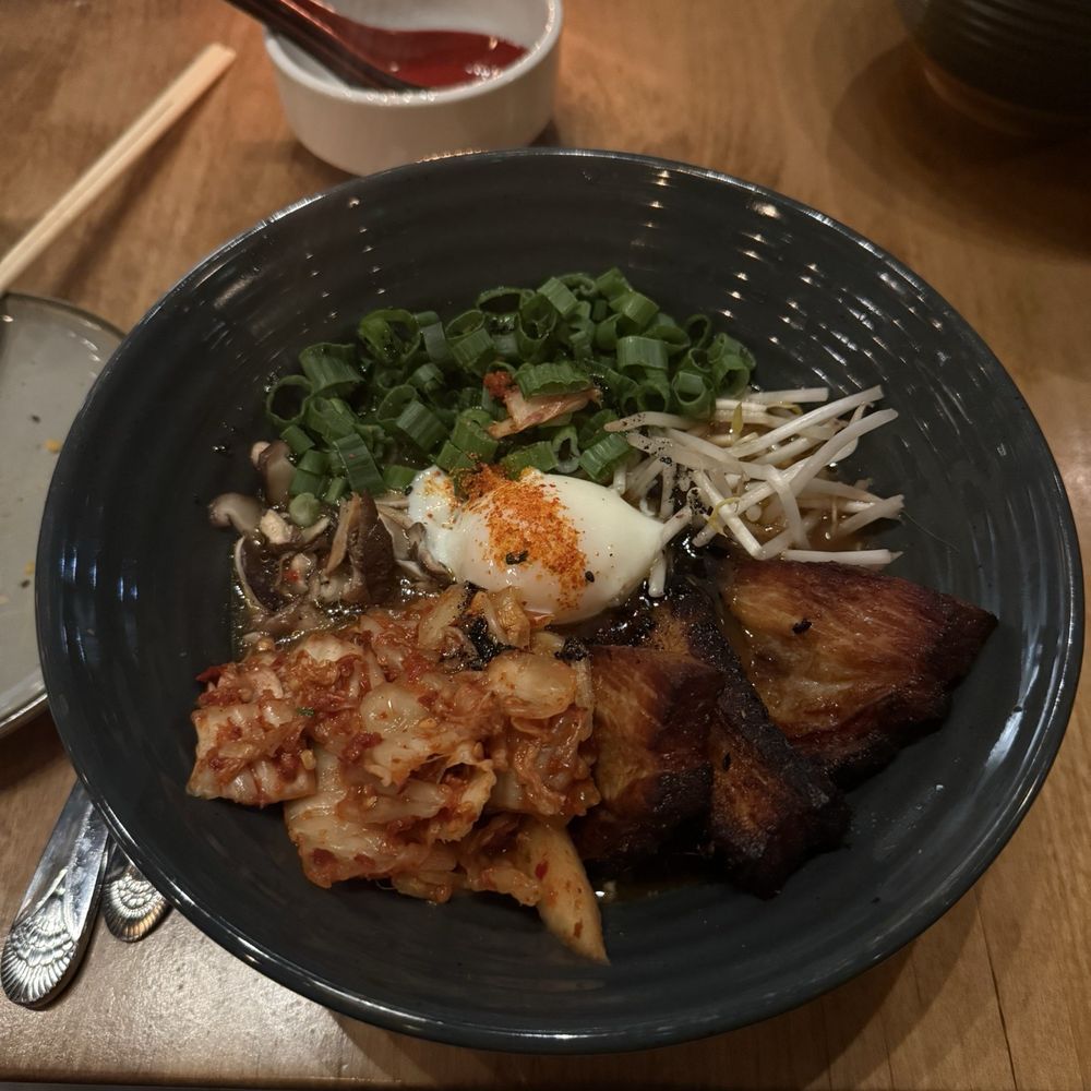 Clever Koi - Pork Tonkotsu Ramen with kimchi - Asian Fusion Near Me - Gilbert, Arizona