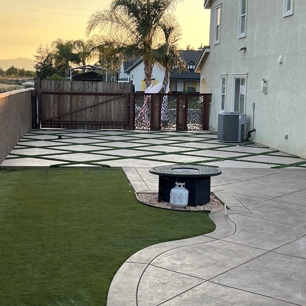 Complete Landscape - My 30' x 40' side yard was transformed from Gravel to a work of art for my son's wedding reception. - Landscaping Near Me - Oakley, California Complete Landscape - My 30' x 40' side yard was transformed from Gravel to a work of art for my son's wedding reception. - Landscaping Near Me - Oakley, California
