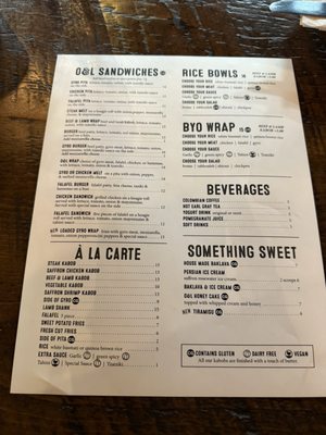 Menu photo 1 Olive & Lamb Minneapolis, MN