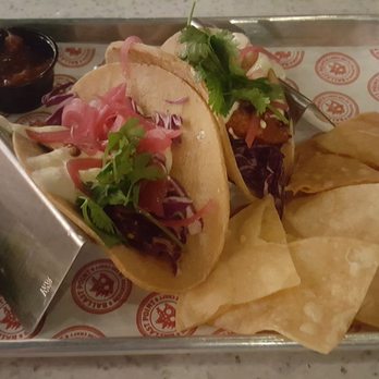 Ballast Point Brewing Long Beach - Grilled fish tacos. Look pretty, taste bland - Breweries Near Me - Long Beach, California Ballast Point Brewing Long Beach - Grilled fish tacos. Look pretty, taste bland - Breweries Near Me - Long Beach, California