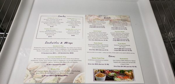 Menu photo 2 Jan's Health Bar Laguna Beach, CA
