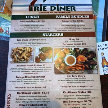 Irie Diner Caribbean Restaurant - Caribbean Near Me - Orange Park, Florida
