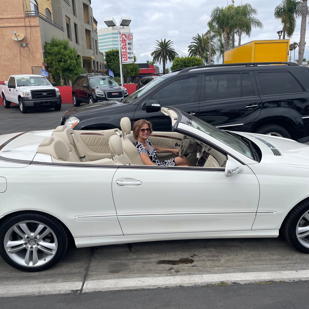 My newly purchased 2008 Mercedes CLL350 convertible from Carster in HB. I love it!