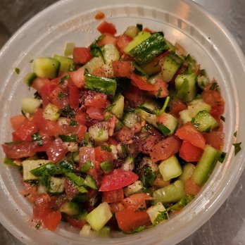 Hummus Bodega - Israeli salad was crisp and flavorful - Kosher Near Me - San Francisco, California Hummus Bodega - Israeli salad was crisp and flavorful - Kosher Near Me - San Francisco, California