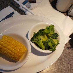 Jack's Hollywood Diner - Good broccoli and the crappy frozen corn
