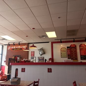 Firehouse Subs - Forgot to take a pic of my sub, but here's the cute decor. - Sandwiches Near Me - Council Bluffs, Iowa