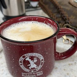 Cornerstone Bakery & Cafe - Carmel latte