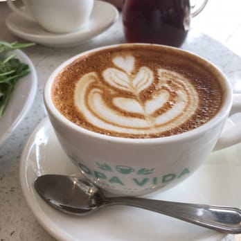 Copa Vida - Vanilla latte !! - New American Near Me - Pasadena, California