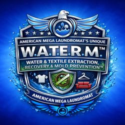 Campus Wash and Fold - American Mega Laundromat's Water & Textile Extraction, Recovery & Mold Prevention™