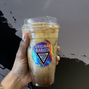 Original Barista - Caramel Macadamia Latte - Coffee & Tea Near Me - Costa Mesa, California Original Barista - Caramel Macadamia Latte - Coffee & Tea Near Me - Costa Mesa, California