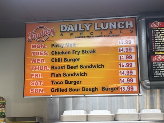 Menu photo 3 Fantasy Burger Yorba Linda, CA Menu photo 3 Fantasy Burger Yorba Linda, CA