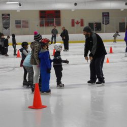 Line Creek Ice Arena - Learn to Skate classes are offered year-round.