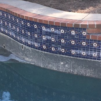 Cannonball Pools Family Co. - All finished! Looking great! All I need to do now is remove the scale from the tiles - Pool Cleaners Near Me Cannonball Pools Family Co. - All finished! Looking great! All I need to do now is remove the scale from the tiles - Pool Cleaners Near Me