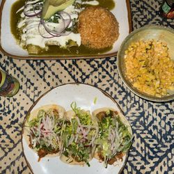 Rosy's Taco Bar - Tacos, esquites, and queso enchiladas