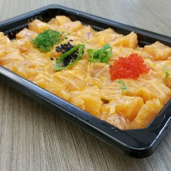 Basa Seafood Express - spicy salmon poke - Seafood Near Me - San Francisco, California