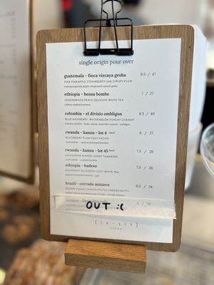 Menu photo 8 In-sīt Coffee Buena Park, CA Menu photo 8 In-sīt Coffee Buena Park, CA