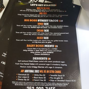Big Boss Burritos - Mexican Near Me - Elizabeth City, North Carolina