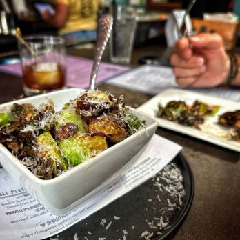 Rotunda Brew Pub - Brussels sprouts appetizer - New American Near Me - Hershey, Pennsylvania