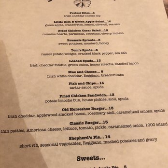 Tom Bergin's - Menu for soft opening. - Sports Bars Near Me - Los Angeles, California Tom Bergin's - Menu for soft opening. - Sports Bars Near Me - Los Angeles, California