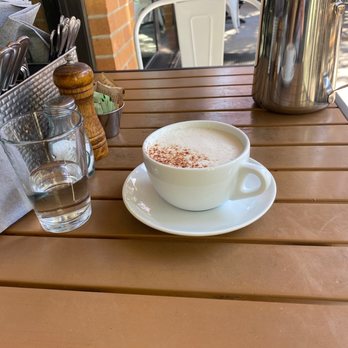 Sibling by Pushkin's - So ready to enjoy a completely gluten free breakfast. Starting with some chai - New American Near Me - Sacramento, California Sibling by Pushkin's - So ready to enjoy a completely gluten free breakfast. Starting with some chai - New American Near Me - Sacramento, California