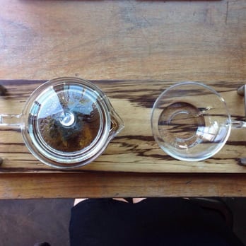 Lofty Coffee - Here is the Green Moroccan Tea! How adorable is this tea kettle by the way? - Desserts Near Me - Encinitas, California
