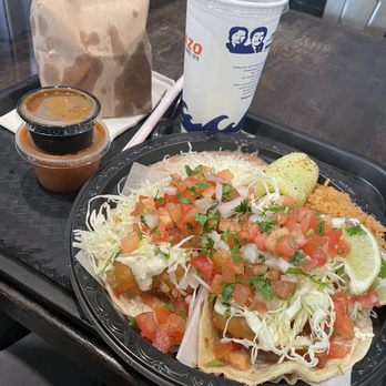 Taco Nazo - 2 taco combo. Rice, beans, drink, chips and salsa included - Seafood Near Me - Walnut, California Taco Nazo - 2 taco combo. Rice, beans, drink, chips and salsa included - Seafood Near Me - Walnut, California