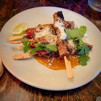 Tito & Pep - Steak skewers.  Beautifully grilled. - New American Near Me - Tucson, Arizona