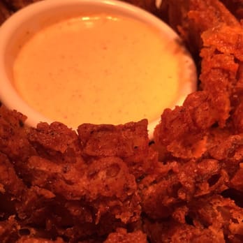 Outback Steakhouse - Blooming Onion with spicy sauce! - Steakhouses Near Me - Jacksonville, Florida Outback Steakhouse - Blooming Onion with spicy sauce! - Steakhouses Near Me - Jacksonville, Florida